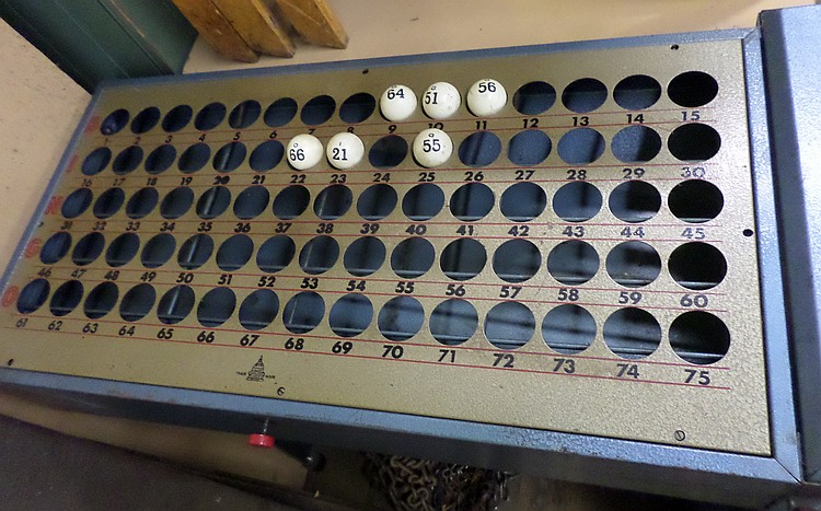 Vintage bingo blower machine walmart